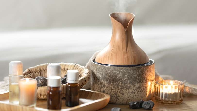 massage oil or aroma