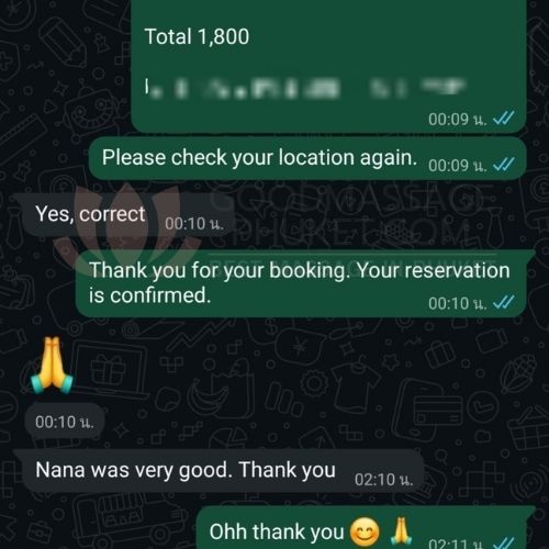 testimonial Nana V.good service