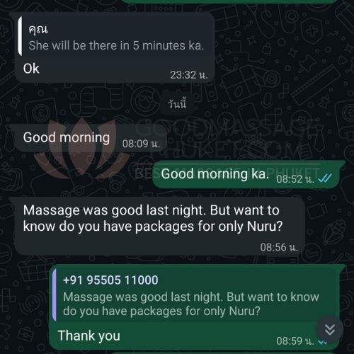 testimonial good service last night